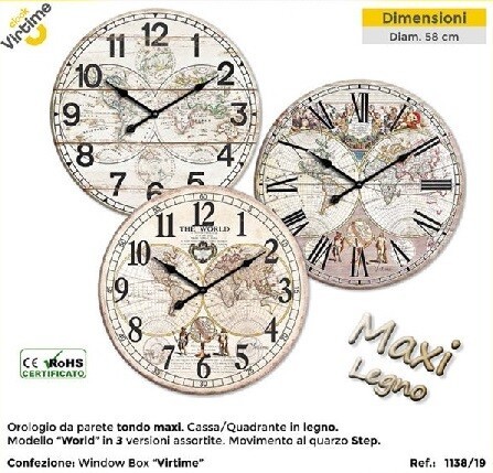 Pezzo orologio parete in - da,