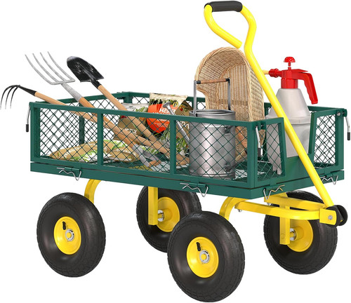 Carrello giardino robusto - carrello,
