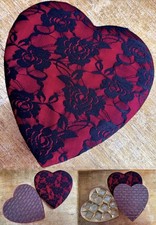 Scatola porta caramelle cuore