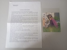 ROCKY ROBERTS AUTOGRAFO ORIGINALE STUPENDA CARTOLINA 10x12cm SIGNED CANTANTE USA