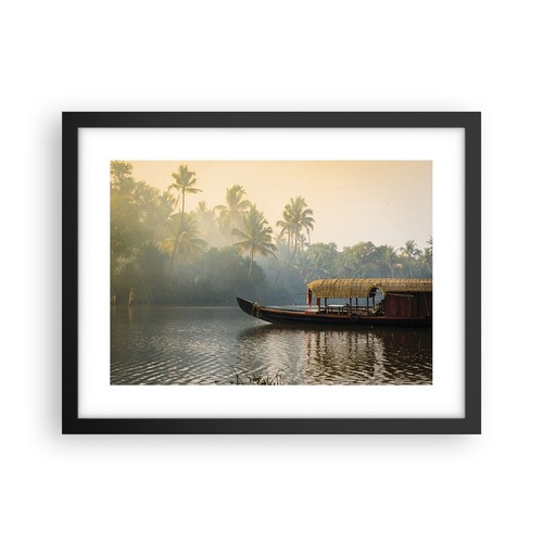 Poster 40x30cm india barca - 40x30cm,