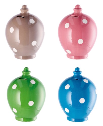 Salvadanaio ceramica classico