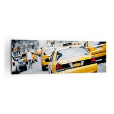 Quadro su Tela 160x50cm Taxi