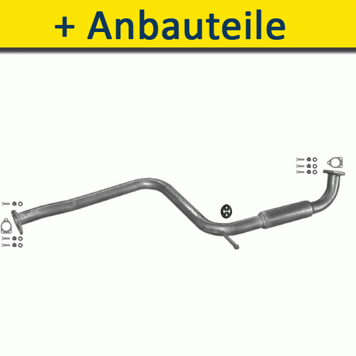 Mittelschalldämpfer mit