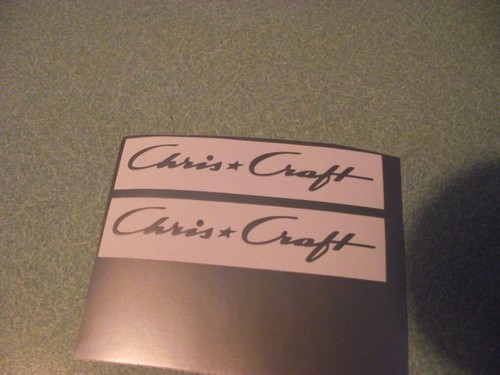 Chris craft decalcomanie - chris,