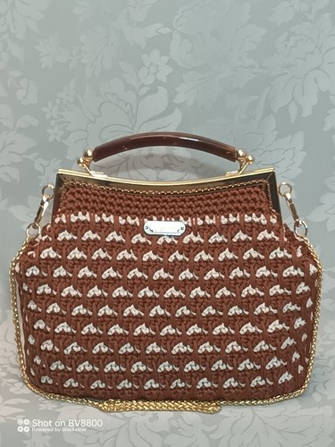 Borse donna uncinetto borsa - a,