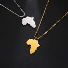 Collana Ciondolo Mappa Africa