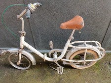 Bicicletta Graziella carnieli misura 12 freno pedale colore bianco Olmo Bianchi 