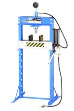 Pressa da officina 20t pneumatica e manuale ottima qualità shoppress blu J20HA W1801