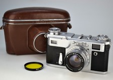 FOTOCAMERA RF USSR "KIEV-4A" COMPLETAMENTE REVISIONATA 1972 ULTIMA EMISSIONE CORPO LISCIO + JUPITER-8m