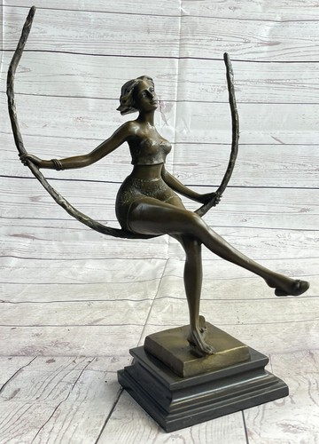 Scultura bronzo art - art, nouveau