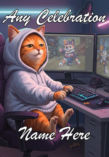 Nai298 zenzero gatto gioco - gatto,
