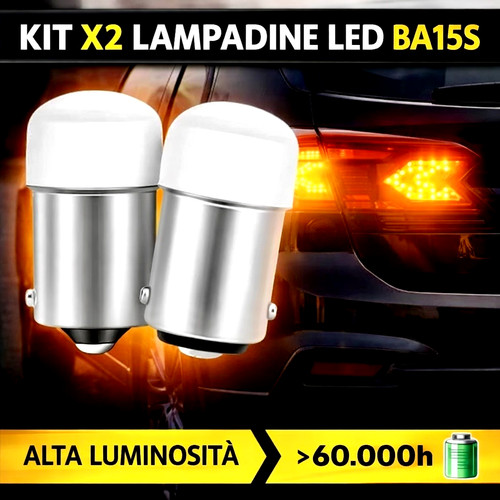Coppia lampadine ba15s p21w - ba15s,