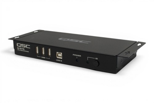 Qsc sys usb - q-sys, i/o-usb