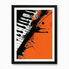 Pianoforte tasti stampa - tasti,