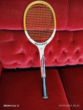 Racchetta da tennis Slazenger In Legno anni 70/80 Vintage Da Collezione 