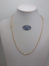 COLLANA UNISEX A MAGLIA MARINA