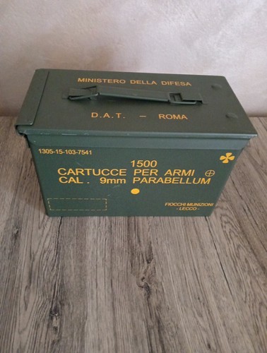 Cassetta metallo militare - cassetta,