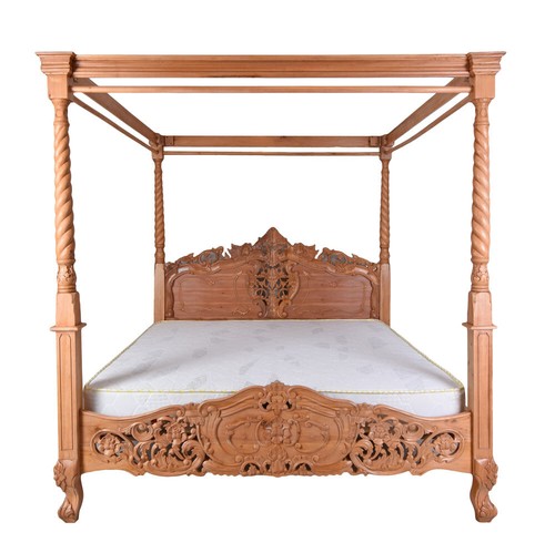 Letto baldacchino antico - letto, a
