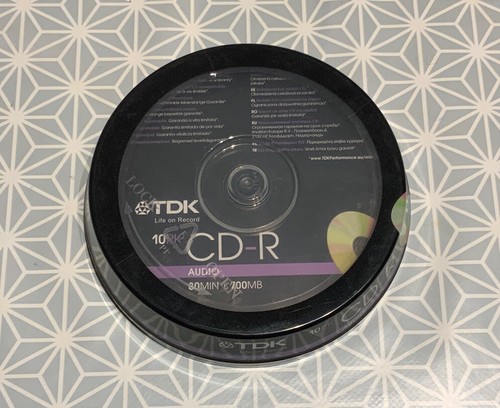 Tdk audio 80min 700mb - 80min,
