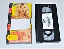 Vhs FEDERICA FONTANA Calendario 2003 Backstage GUIDO ARGENTINI Photo italian