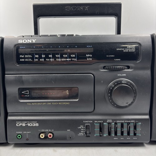 Portatile vintage sony boombox - portatile,