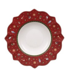 Piatto Fondo Rosso del Natale