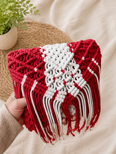 Borsa macramè borsa macramè