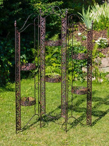 Pergola paravento supporto - , per