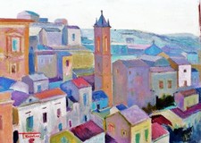 Dipinto dell'artista siciliano