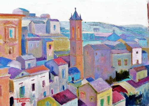 Dipinto dell artista siciliano - dipinto,