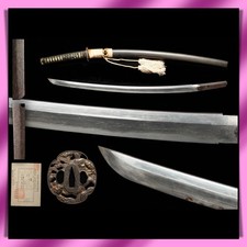 Wakizashi 脇差 “ Sukesada” 備州長船祐定 spada reale giapponese 57,2 cm Koshirae KATANA 刀