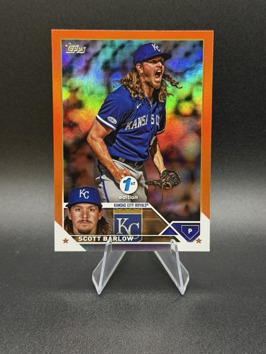 Scott barlow 2023 topps orange - barlow,