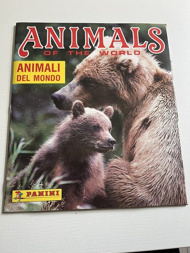 Album figurine panini animals - album,