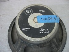 RCF L10/560. Works but should