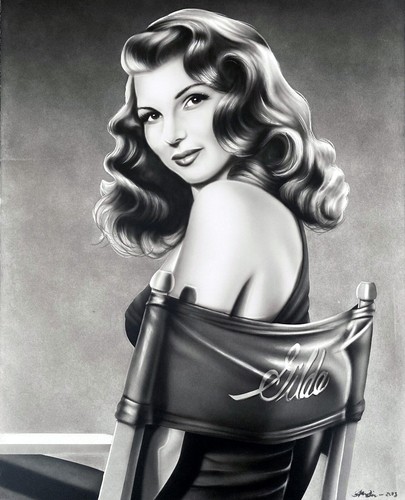 Rita hayworth 16x20 - rita,
