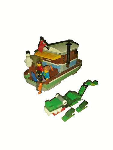 Lego 31093 casa galleggiante - lego,