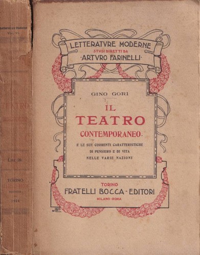 Teatro contemporaneo e - il,