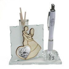 33121 Bomboniere Profumatore PortaPenne Cristallo Albero Vita Sposi Anniversario