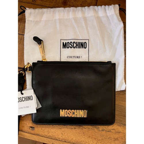 Moschino couture logo - couture, zip