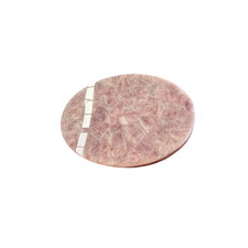 36"x24" Rose Quartz Oval Sofa