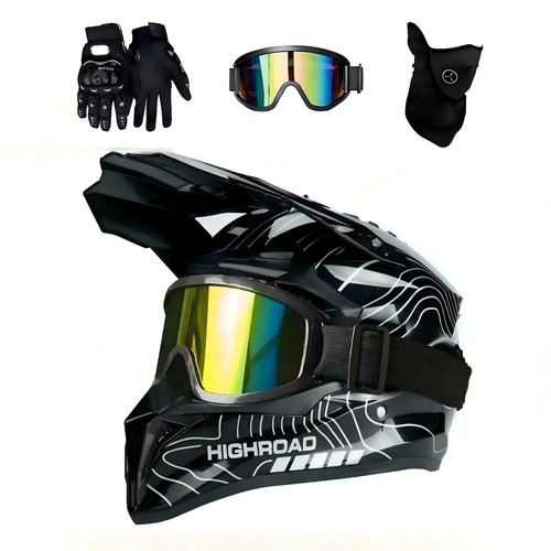 Casco integrale motocross per - casco,