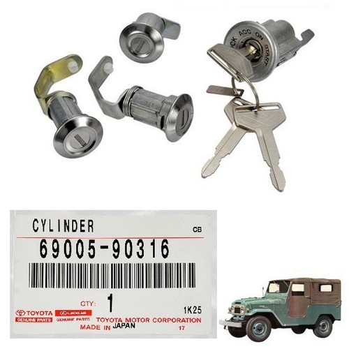 Set chiave serratura cilindro - chiave,