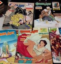 Lotto rivista Comic Art annate dal 1985 al 1991. 68 numeri + 2 extra