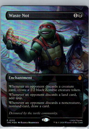 Mtg waste not 132 - mtg,