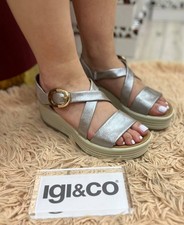 Sandalo zeppa donna igi&co