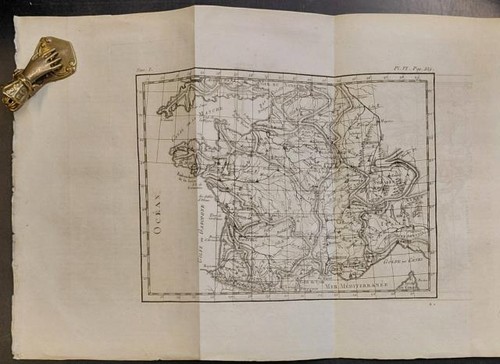 Carta geografica della