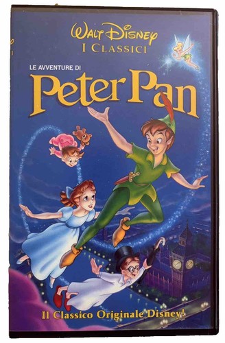 Peter pan vhs videocassetta - peter,