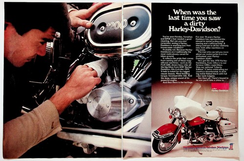 Pubblicità harley davidson - pubblicità, harley-davidson