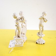 statuine vintage in ceramica